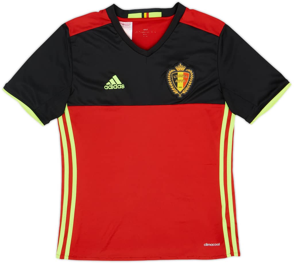 2016-17 Belgium Home Shirt - 6/10 - (L.Boys)