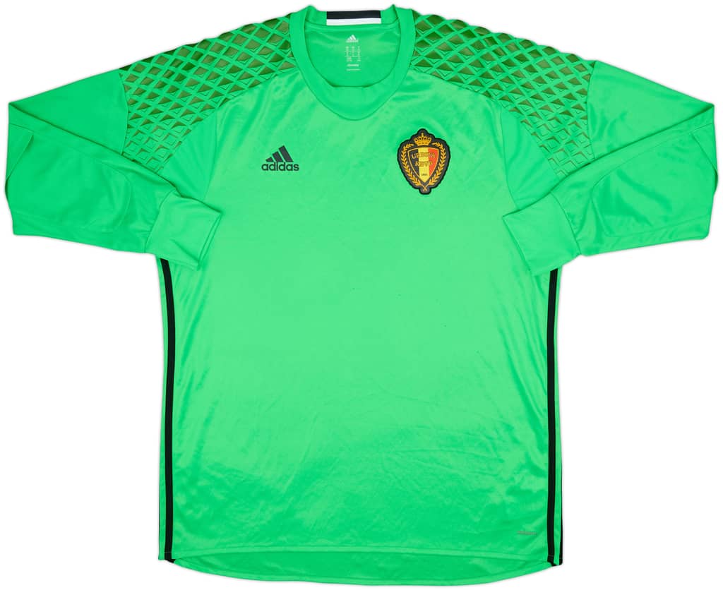 2016-17 Belgium Authentic GK Shirt - 9/10 - (XL)