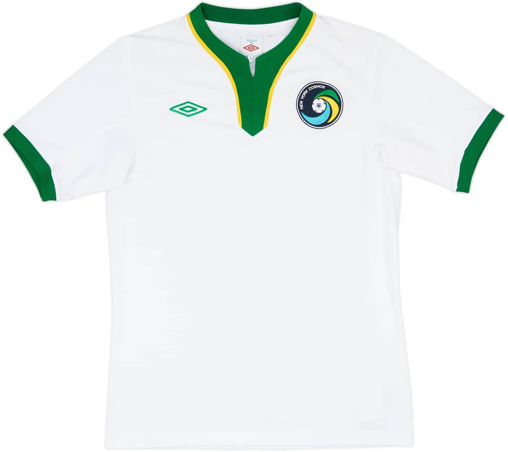 2011-12 New York Cosmos Home Shirt - 9/10 - (M)