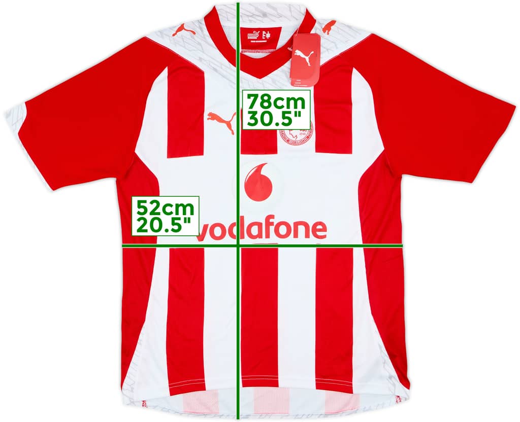 2009-10 Olympiakos Home Shirt (L)