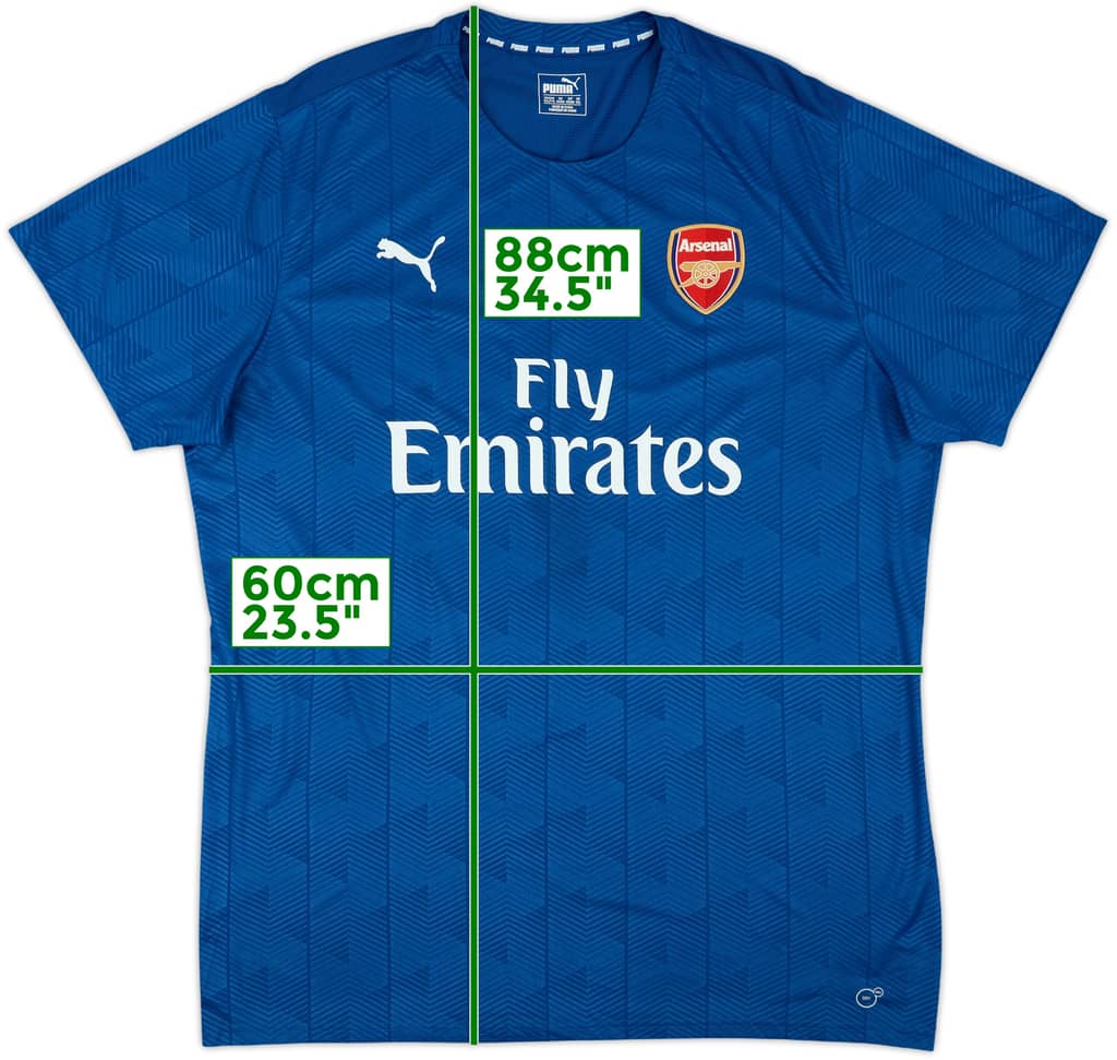 2017-18 Arsenal Puma Training Shirt - 10/10 - (XXL)