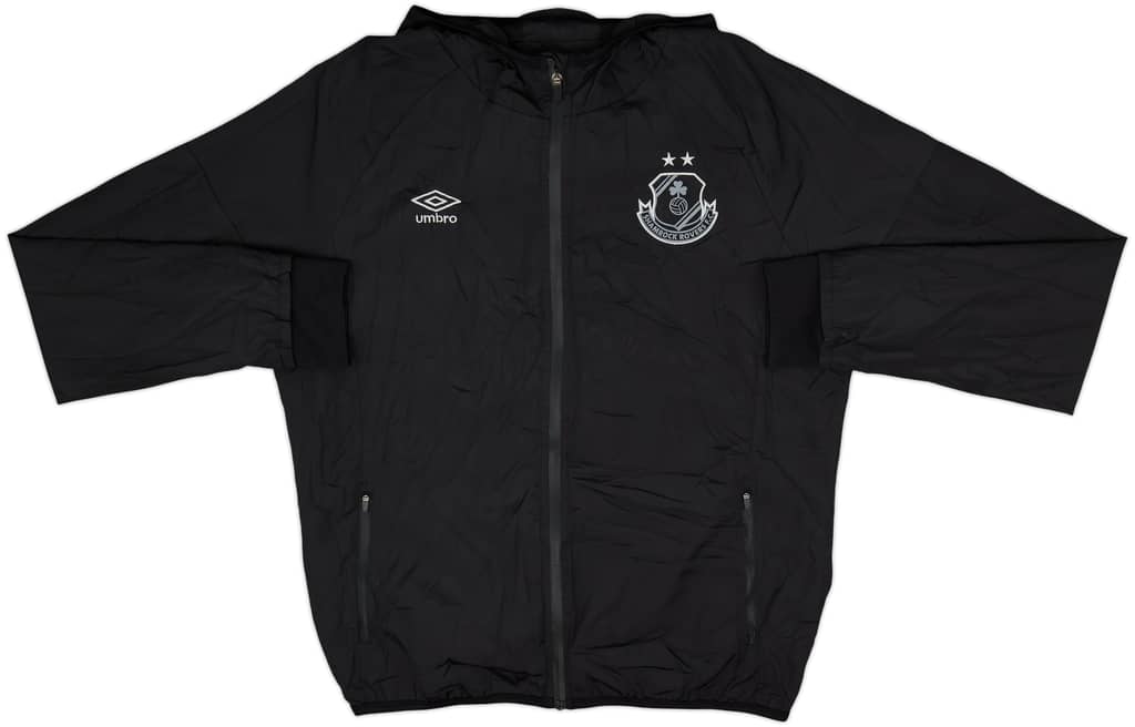 2023-24 Shamrock Rovers Umbro Hooded Rain Jacket - 8/10 - (L)