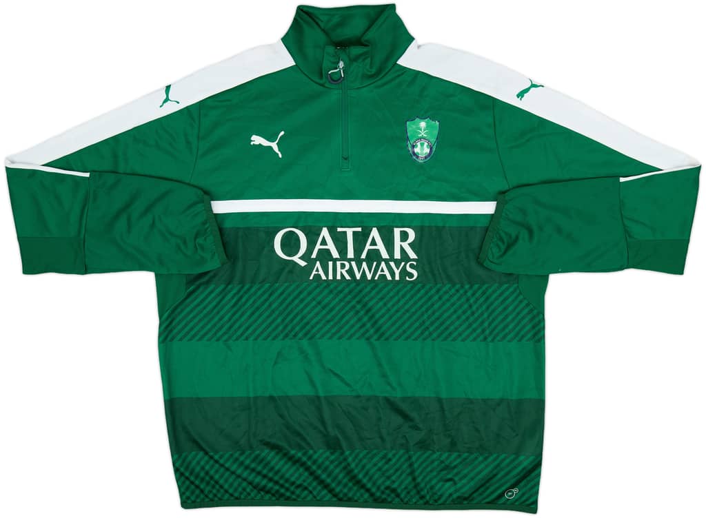 2016-17 Al-Ahli Puma 1/4 Zip Drill Top - 7/10 - (3XL)
