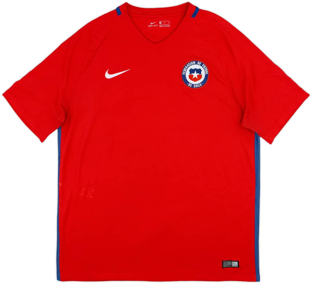 2016-17 Chile Home Shirt - 7/10 - (XL)