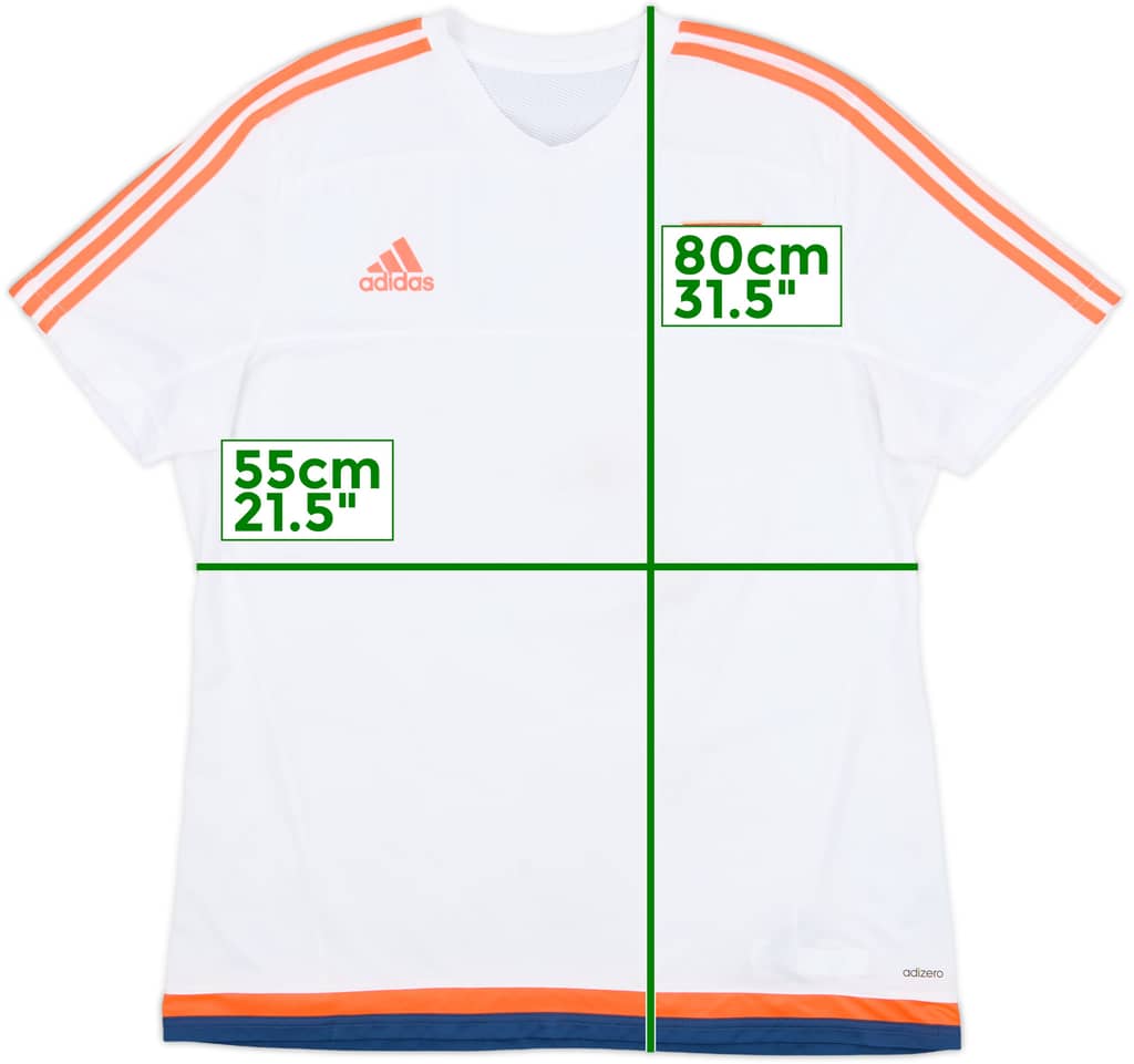 2014-15 Lyon adidas Training Shirt - 5/10 - (XL)