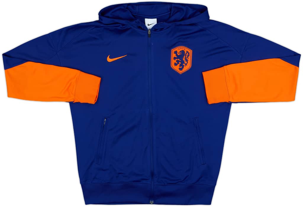 2024-25 Netherlands Nike Hooded Track Jacket - 8/10 - (S)