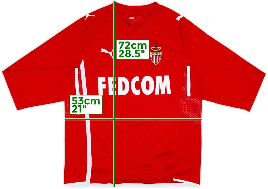 2009-10 Monaco Third L/S Shirt - 7/10 - (L)