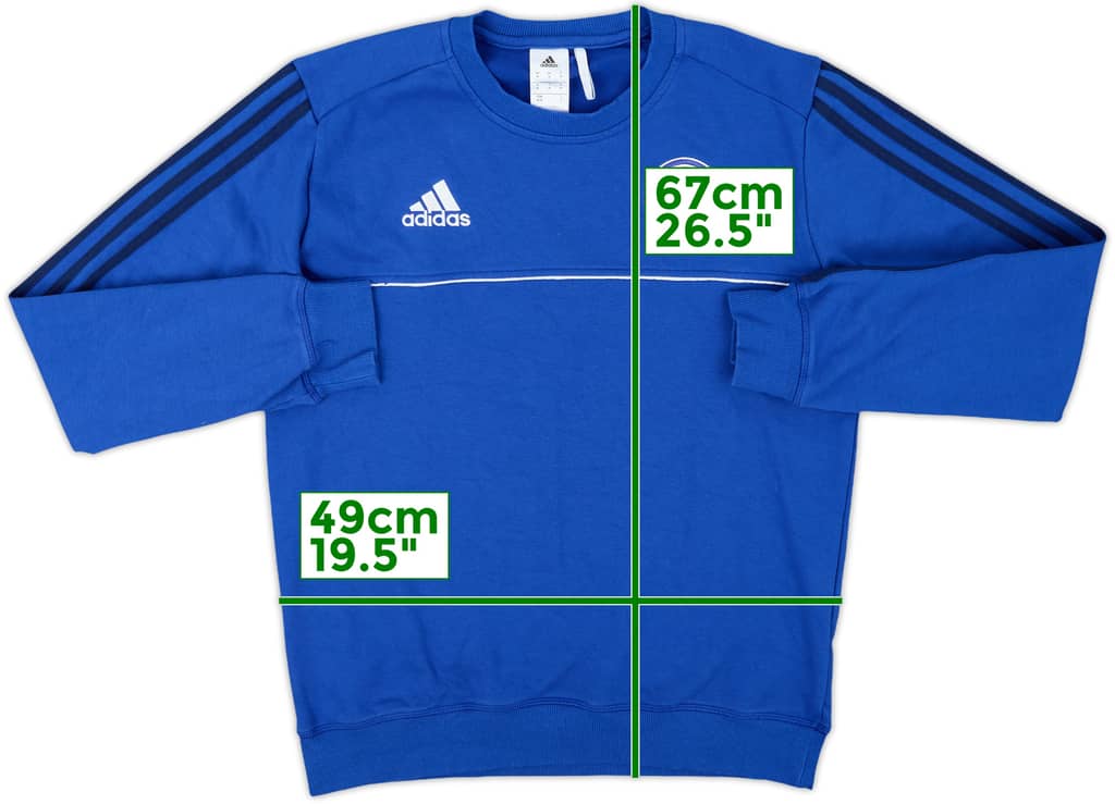 2017-18 Schalke adidas Sweat Top - 8/10 - (M)