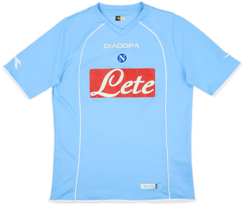 2006-07 Napoli Home Shirt - 7/10 - (L)