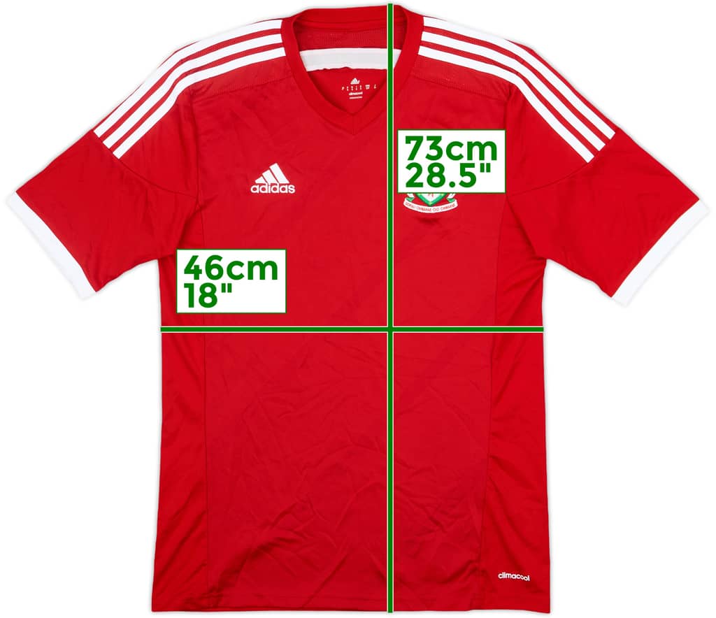 2013-15 Wales Home Shirt - 10/10 - (S)