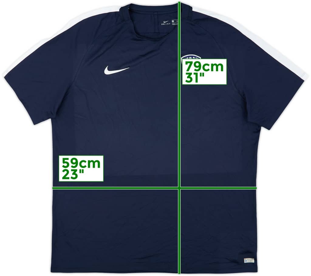 2017-18 Al Hilal Nike Training Shirt - 9/10 - (XXL)