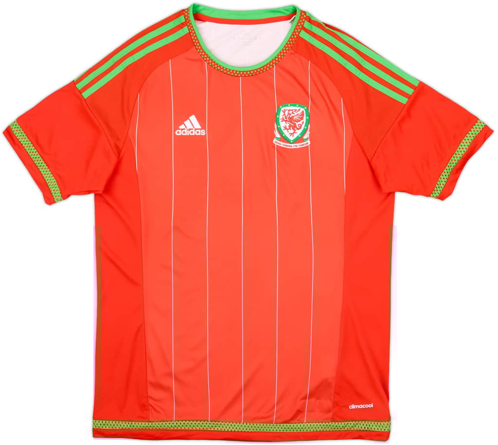 2015-16 Wales Home Shirt - 10/10 - (M)