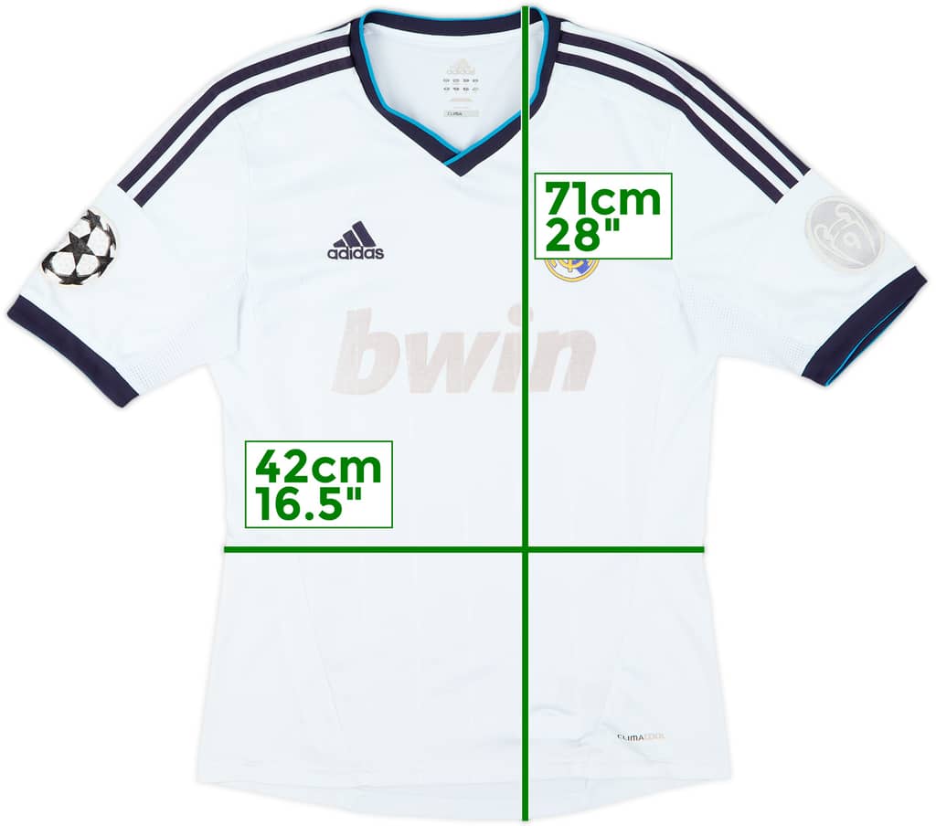 2012-13 Real Madrid Home Shirt - 4/10 - (S)