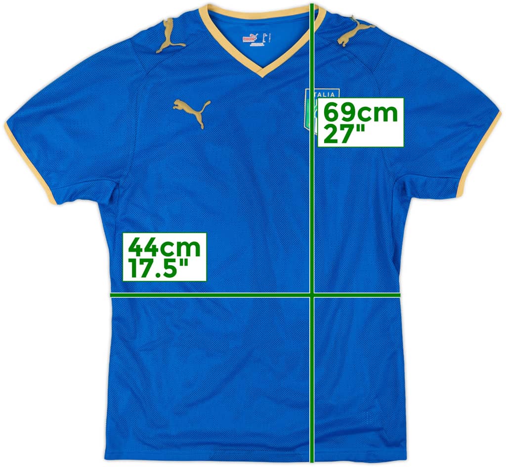 2007-08 Italy Home Shirt - 4/10 - (S)