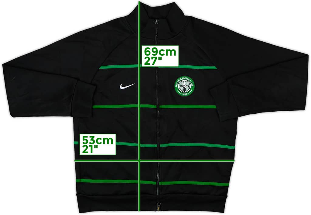 2006-07 Celtic Nike Track Jacket - 7/10 - (M)