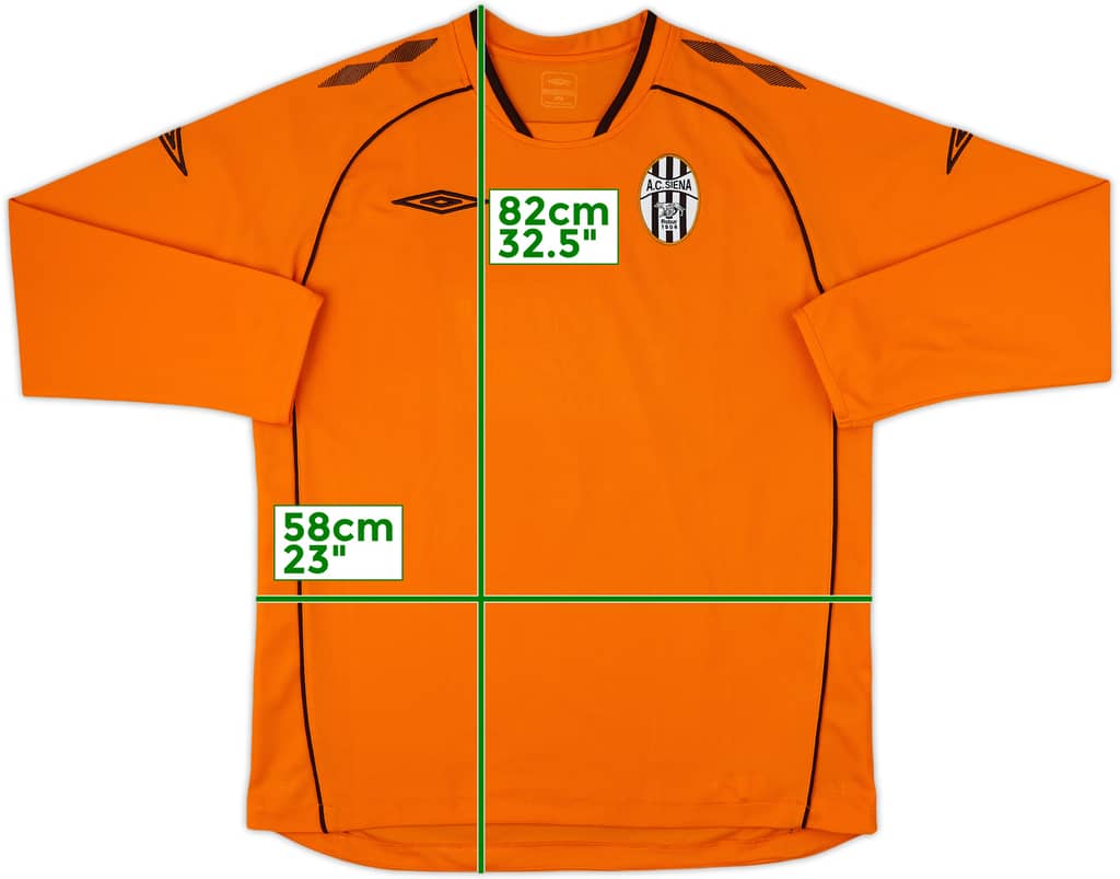 2007-08 Siena Umbro Training Top - 8/10 - (XXL)