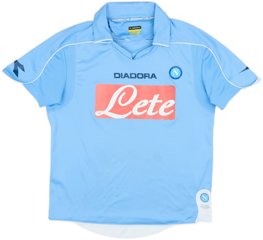 2008-09 Napoli Home Shirt - 5/10 - (XS)