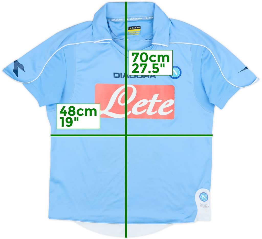 2008-09 Napoli Home Shirt - 5/10 - (XS)