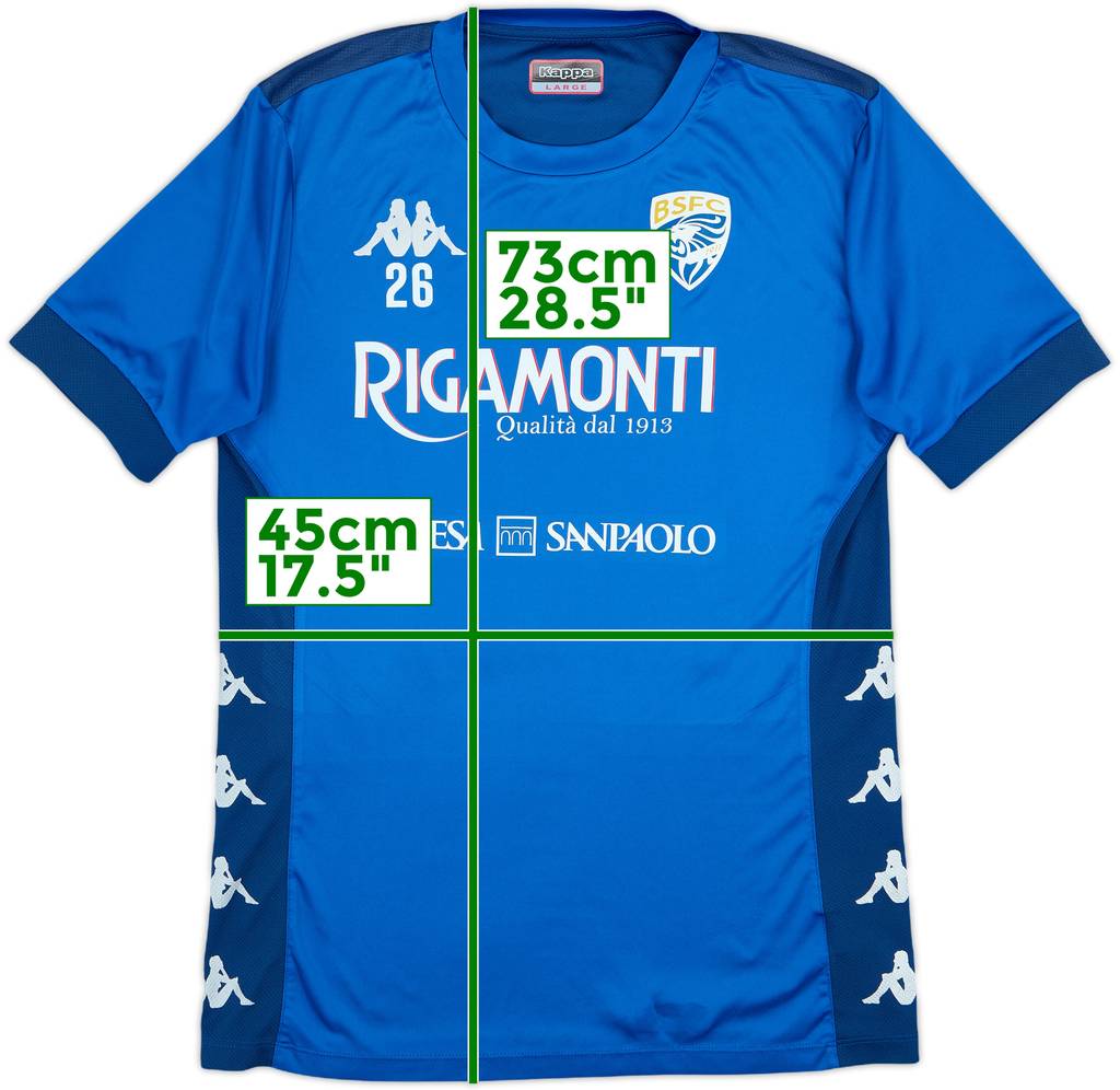 2021-22 Brescia Kappa Player Issue Training Shirt #26 - 8/10 - (L)