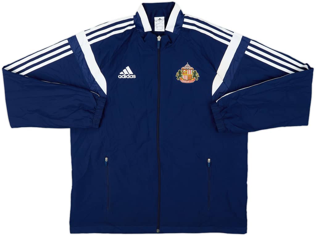 2014-15 Sunderland adidas Track Jacket - 7/10 - (L)
