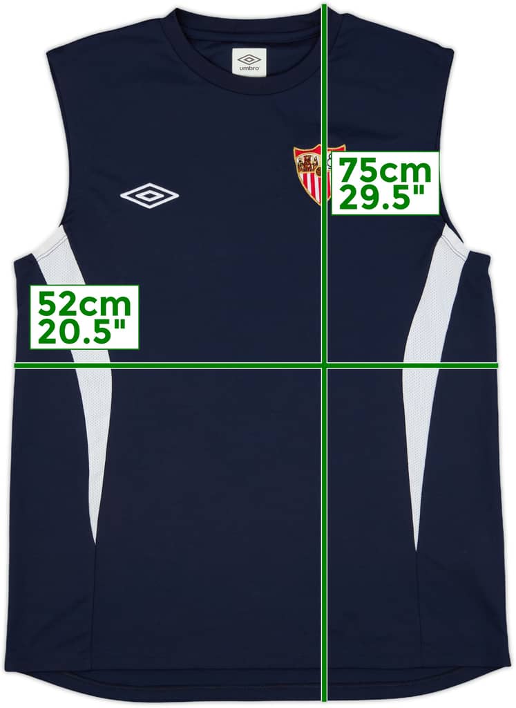 2012-13 Sevilla Umbro Training Vest - 10/10 - (XL)