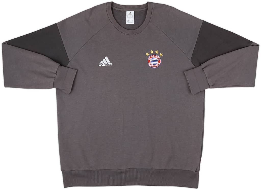 2016-17 Bayern Munich adidas Sweat Top - 9/10 - (XXL)