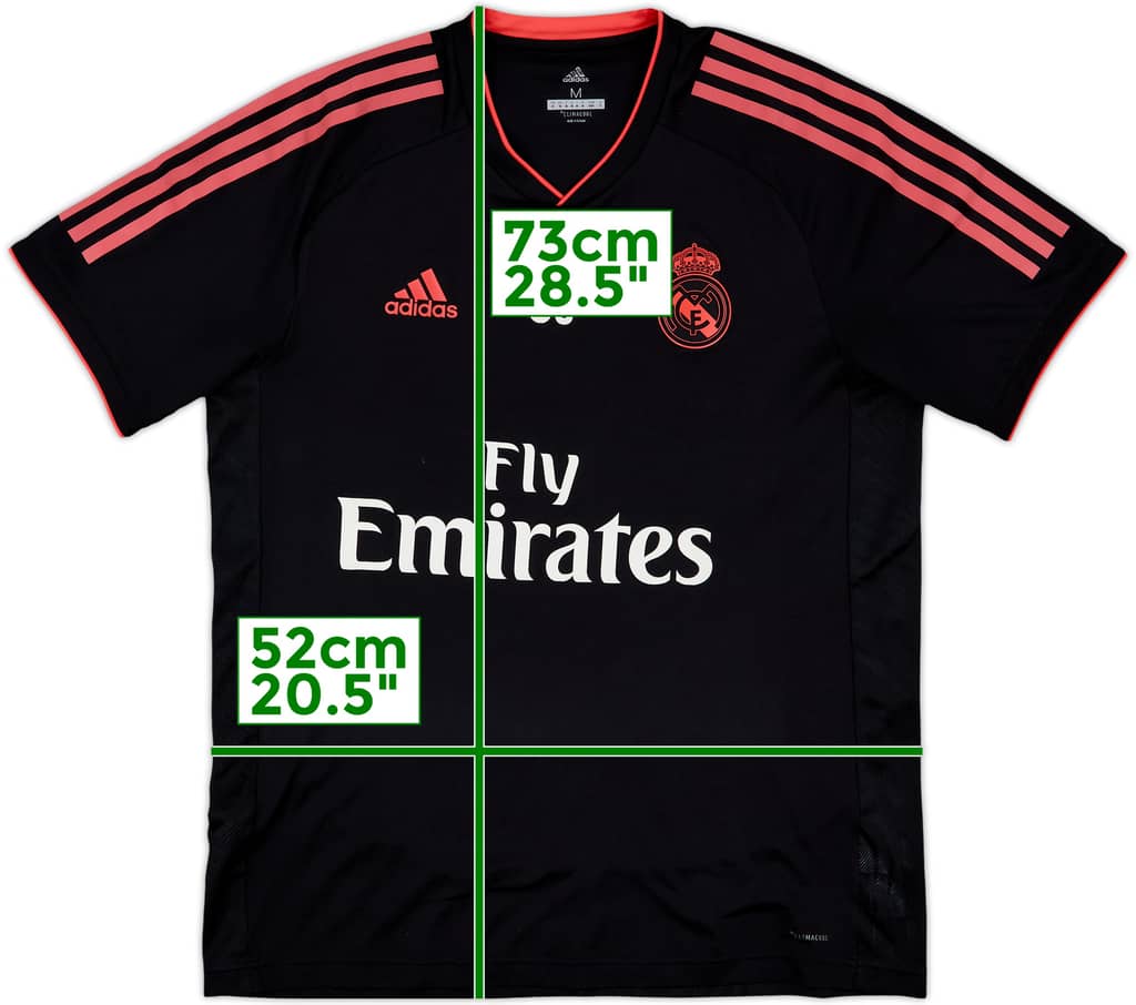 2018-19 Real Madrid adidas Staff Issue Training Shirt CS - 8/10 - (M)