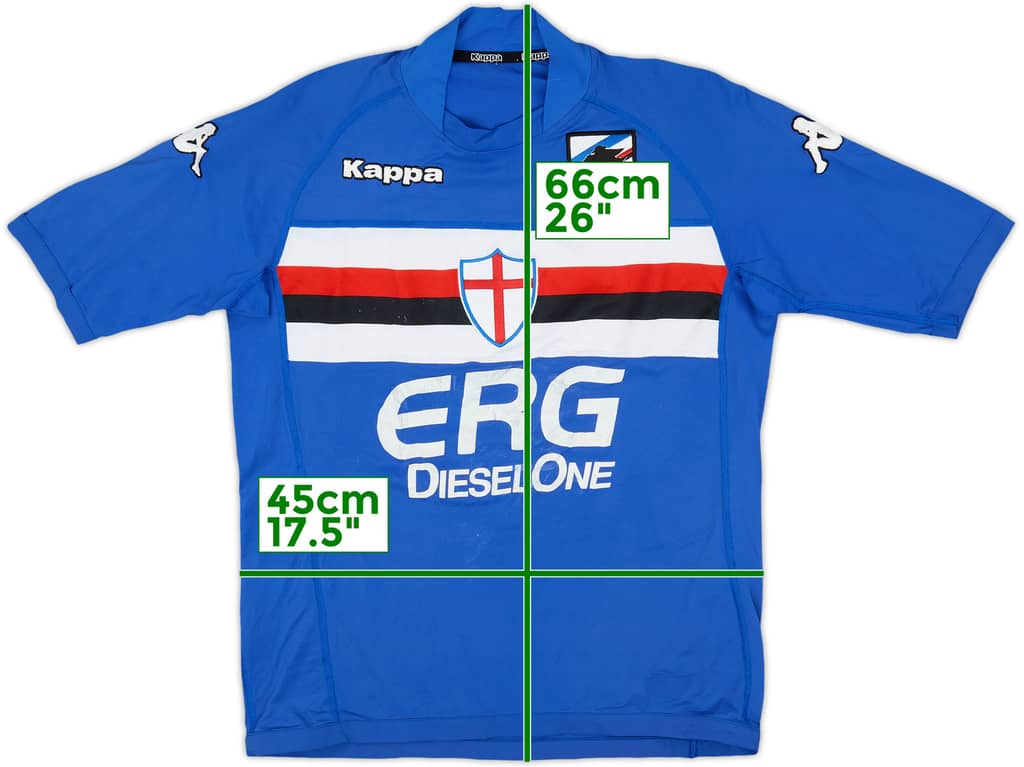 2004-05 Sampdoria Home Shirt - 5/10 - (L)