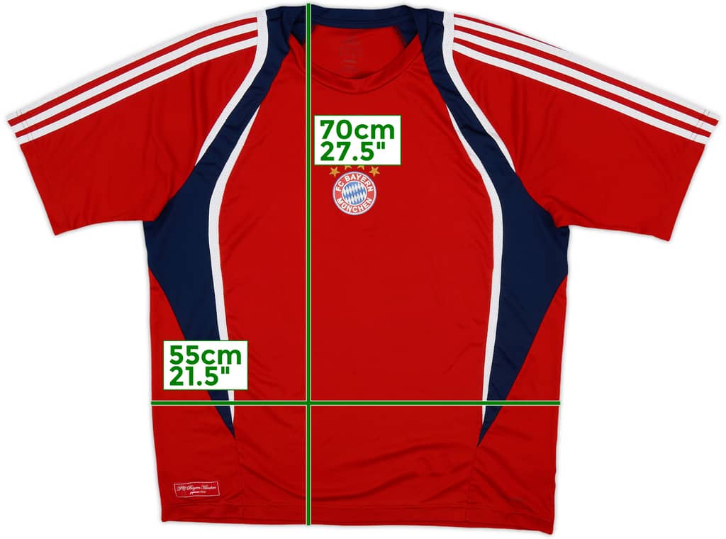 2009-10 Bayern Munich adidas Training Shirt - 8/10 - (L)