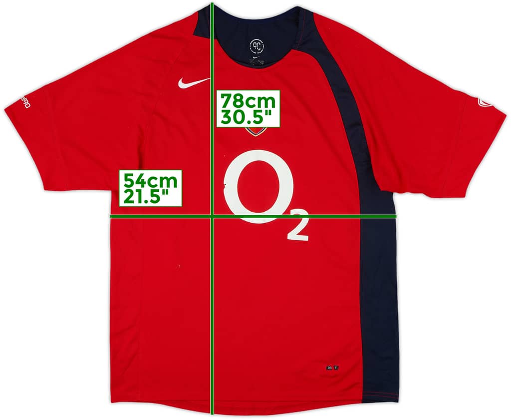 2004-05 Arsenal Nike Training Shirt - 6/10 - (L)