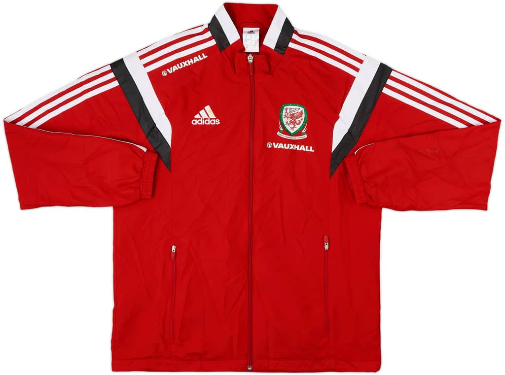 2014-16 Wales adidas Track Jacket - 7/10 - (M)