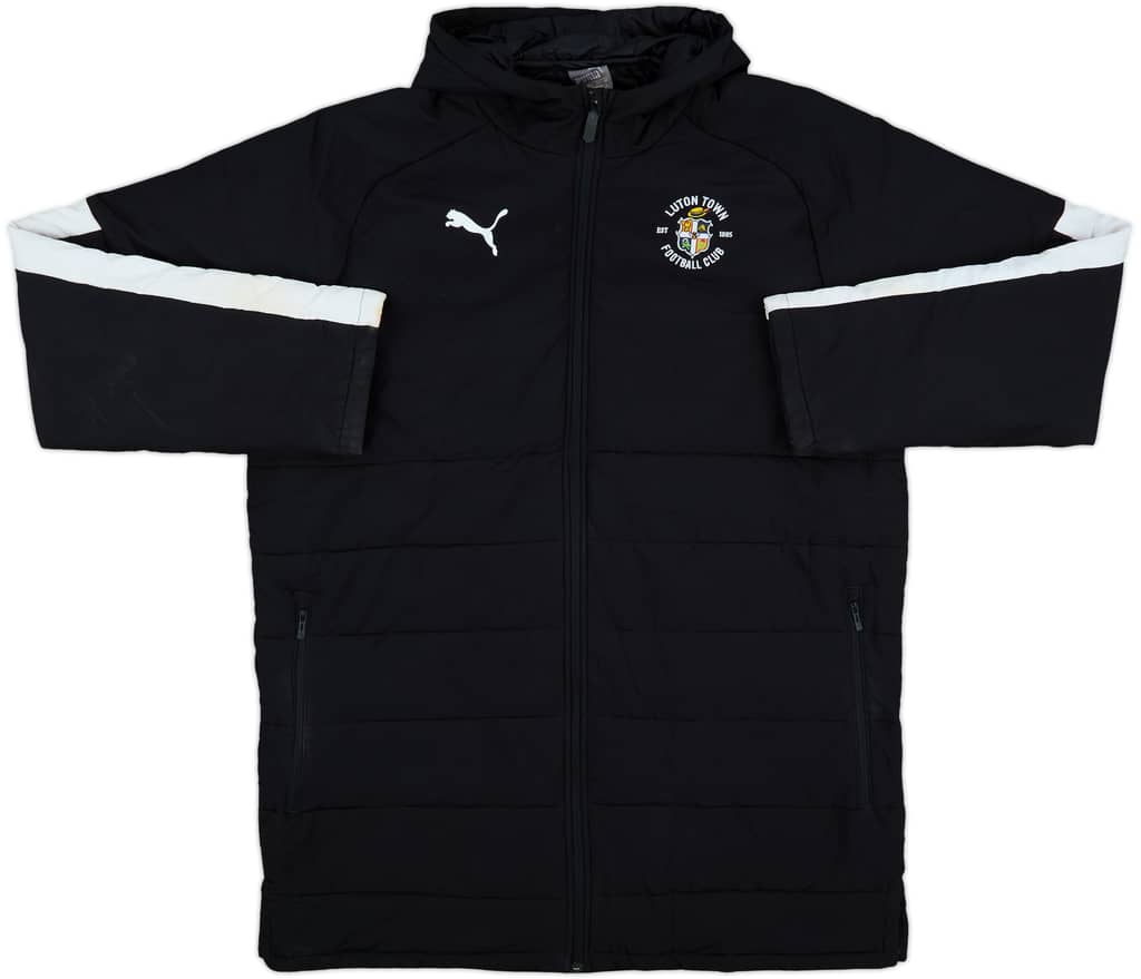 2018-19 Luton Puma Padded Bench Coat - 8/10 - (L)