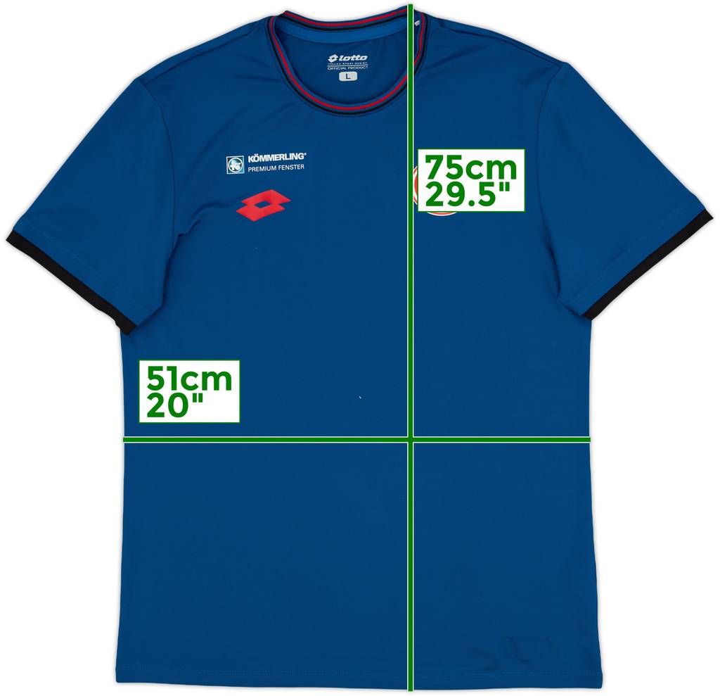 2017-18 FSV Mainz Lotto Training Shirt - 10/10 - (L)