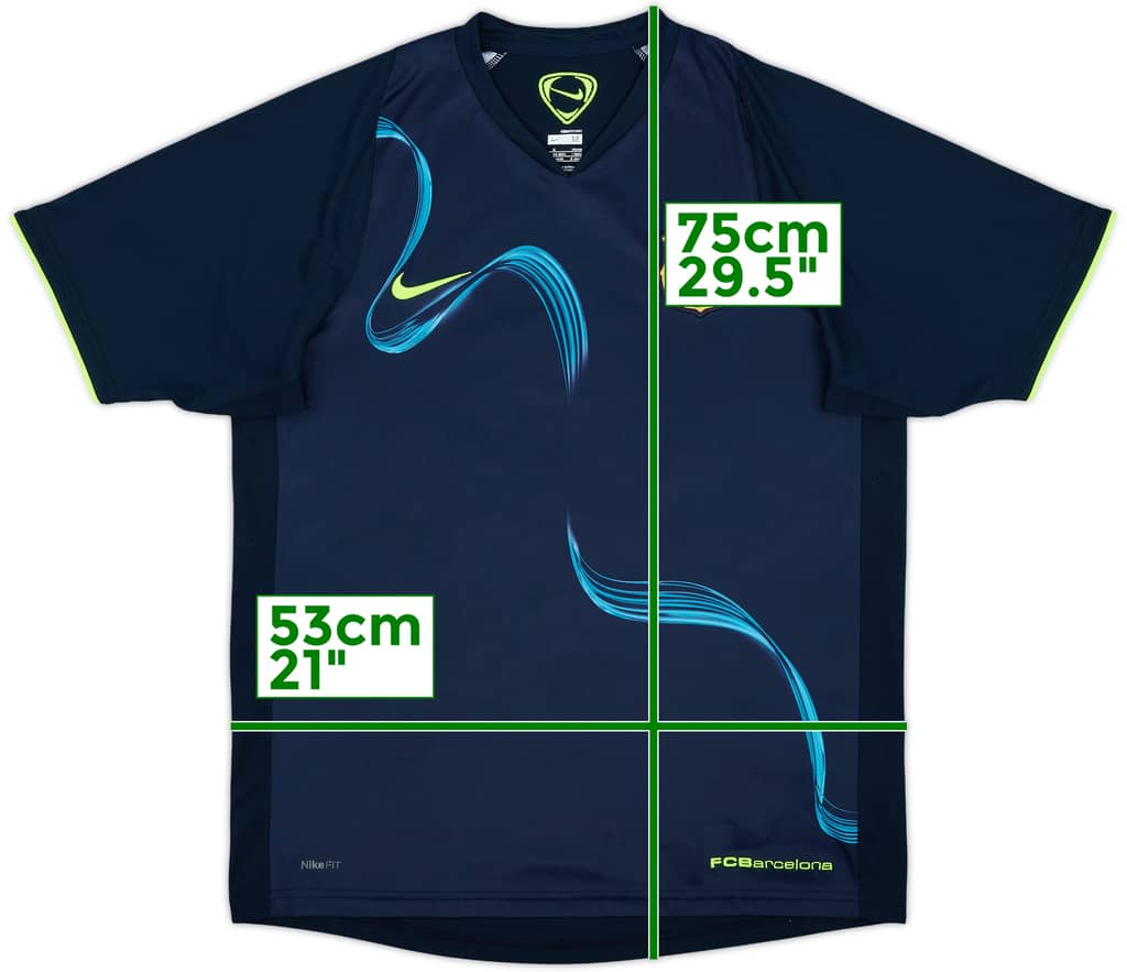 2008-09 Barcelona Nike Training Shirt - 10/10 - (M)