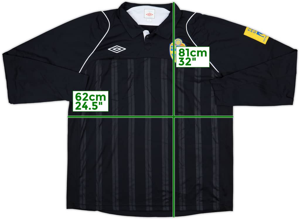 2010-11 Sweden Umbro Referee L/S Shirt - 10/10 - (XXL)