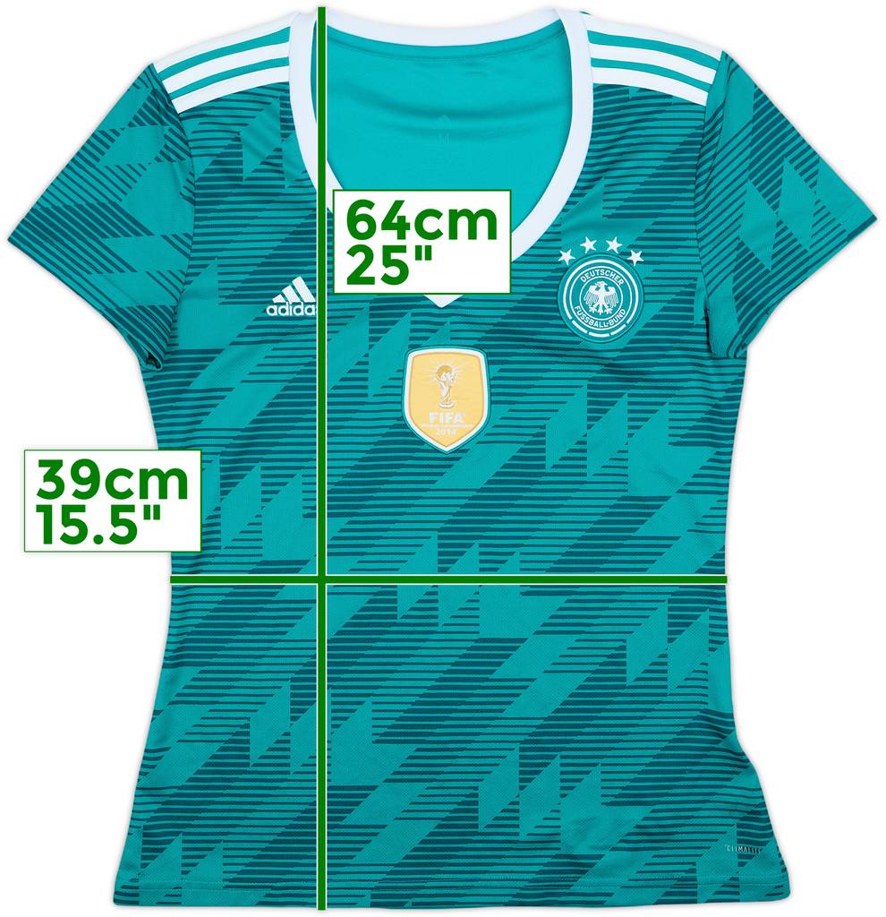 2018-19 Germany Away Shirt - 8/10 - (Women's M)