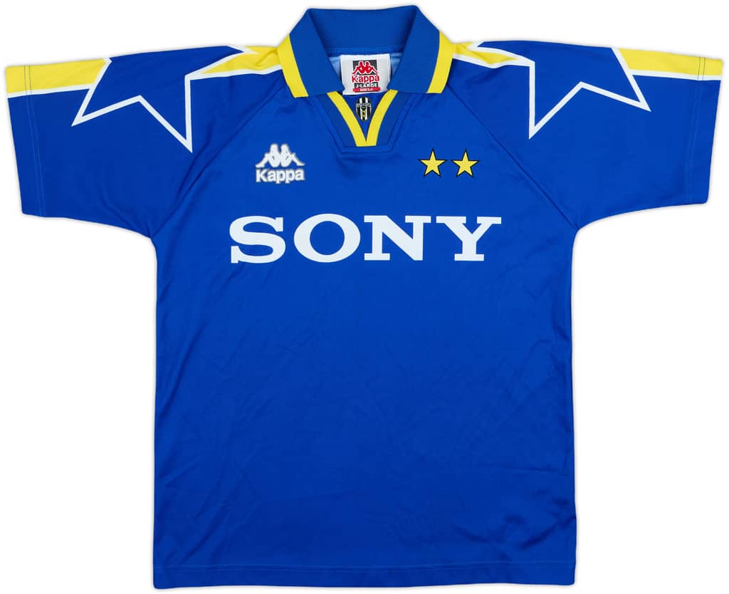 1995-96 Juventus Basic Away Shirt - 10/10 - (L.Boys)