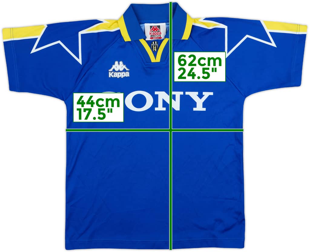 1995-96 Juventus Basic Away Shirt - 10/10 - (L.Boys)