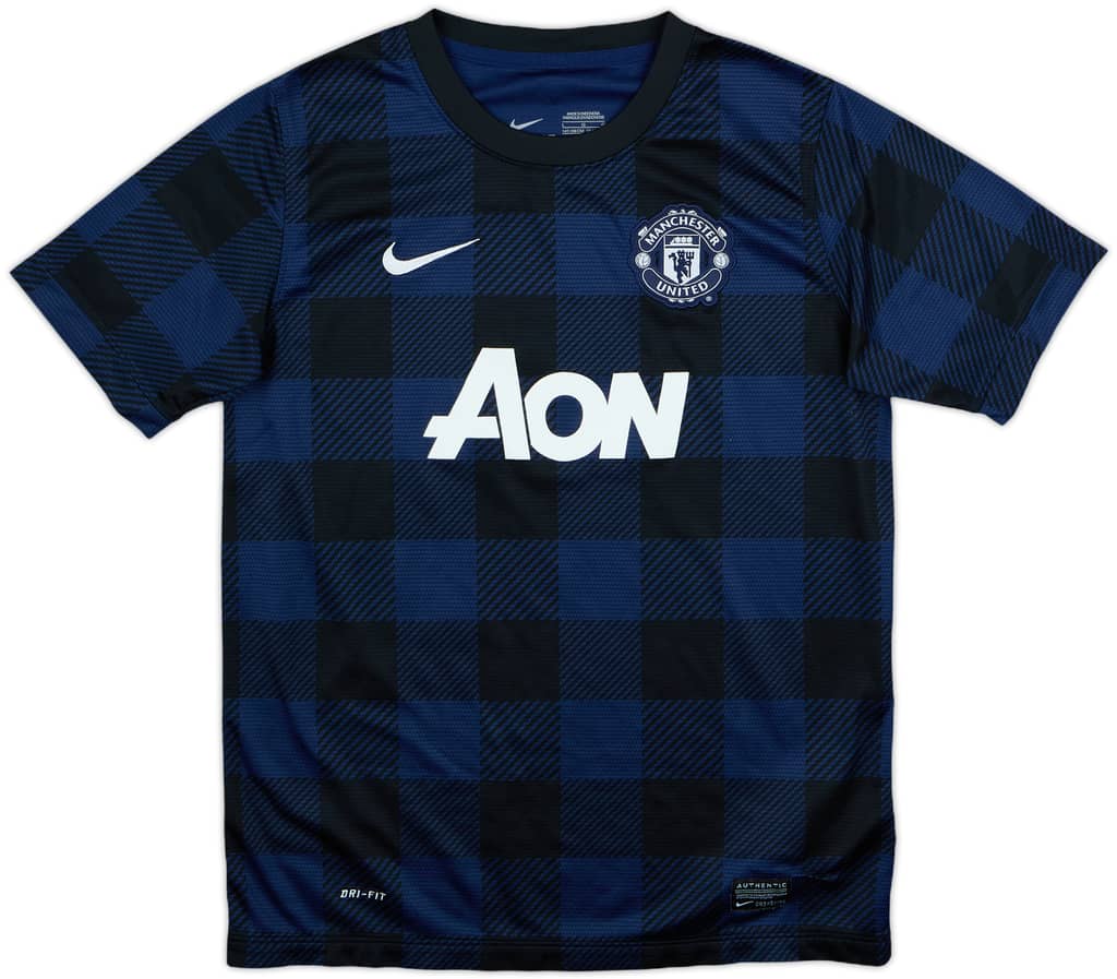 2013-14 Manchester United Away Shirt - 8/10 - (L.Boys)