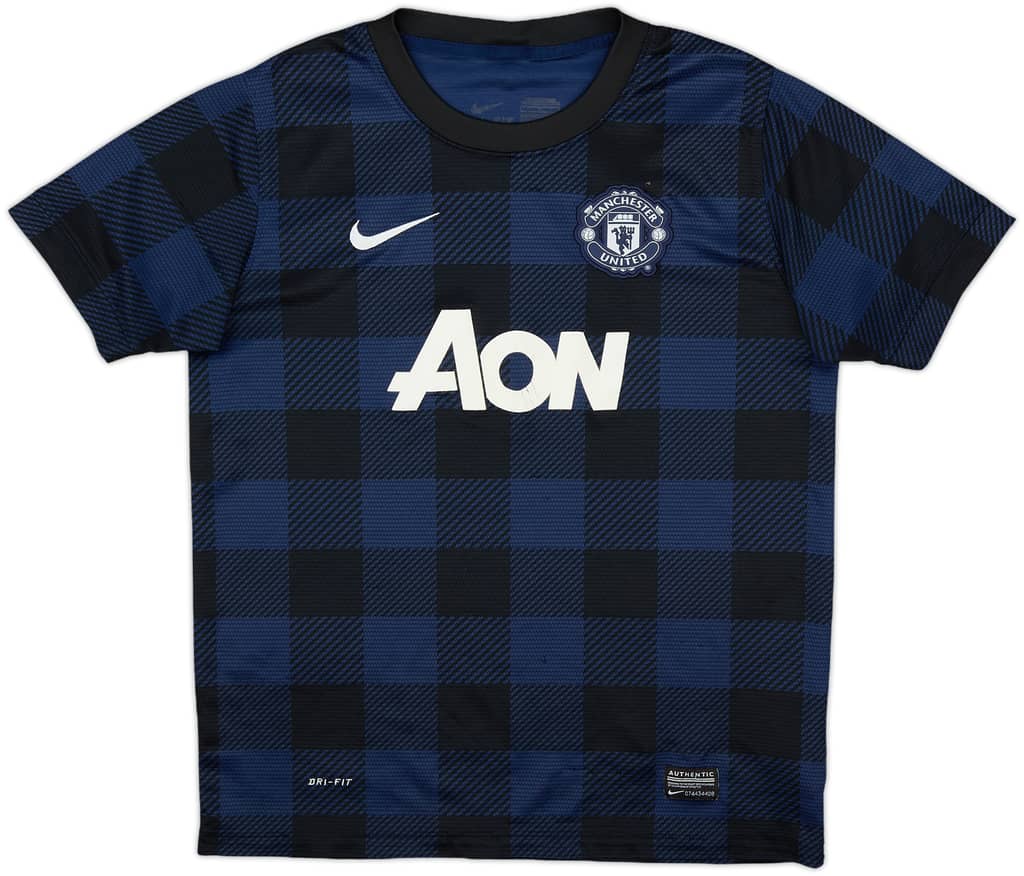 2013-14 Manchester United Away Shirt - 6/10 - (L.Boys)