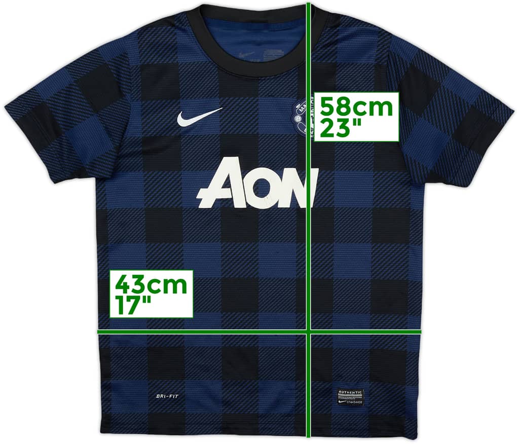 2013-14 Manchester United Away Shirt - 6/10 - (L.Boys)