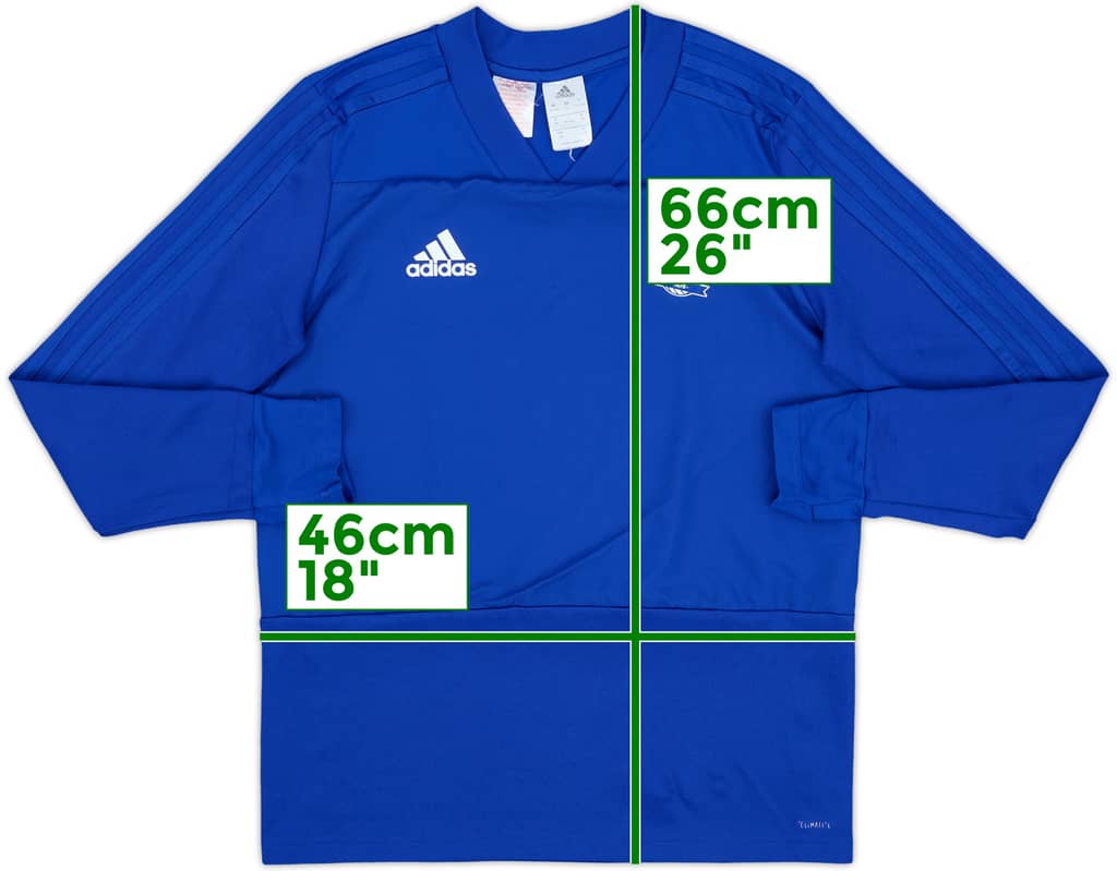 2019-20 Birmingham adidas Drill Top - 9/10 - (L.Boys)