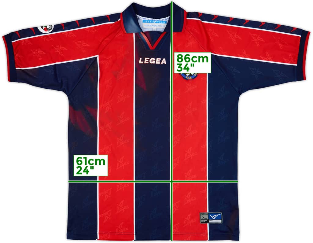 2000-02 Cosenza Home Shirt - 4/10 - (XL)