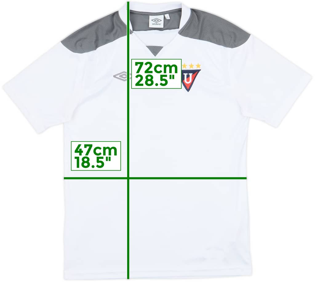 2011 LDU Quito Umbro Training Shirt - 9/10 - (M)