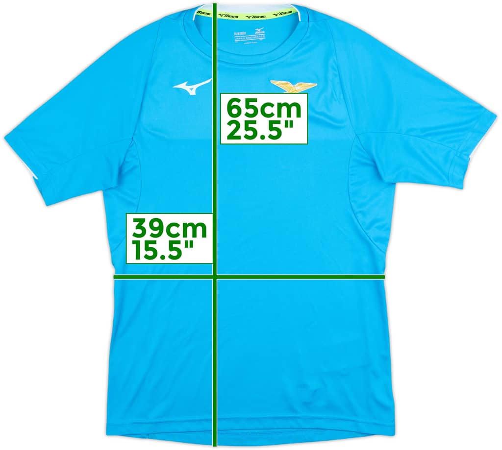 2023-24 Lazio Mizuno Training Shirt - 9/10 - (L.Boys)