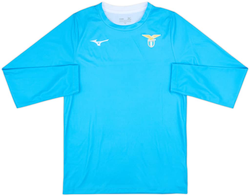 2024-25 Lazio Mizuno Training L/S Shirt - 8/10 - (S)