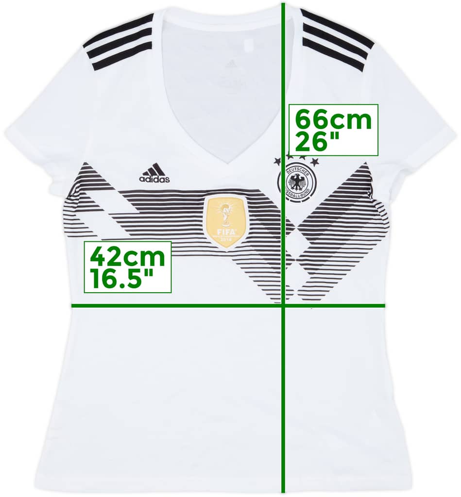 2018-19 Germany Home Shirt - 8/10 - (Women's L)