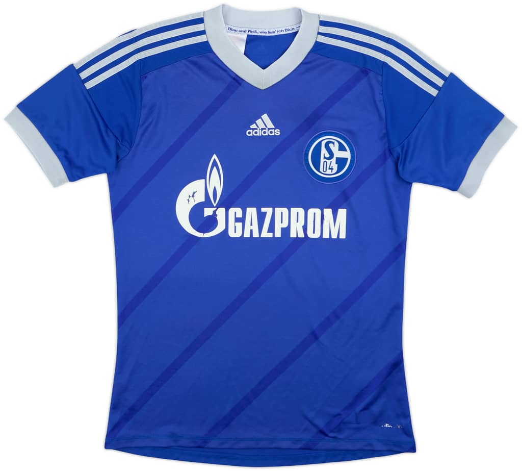 2012-14 Schalke Home Shirt - 4/10 - (XL.Boys)