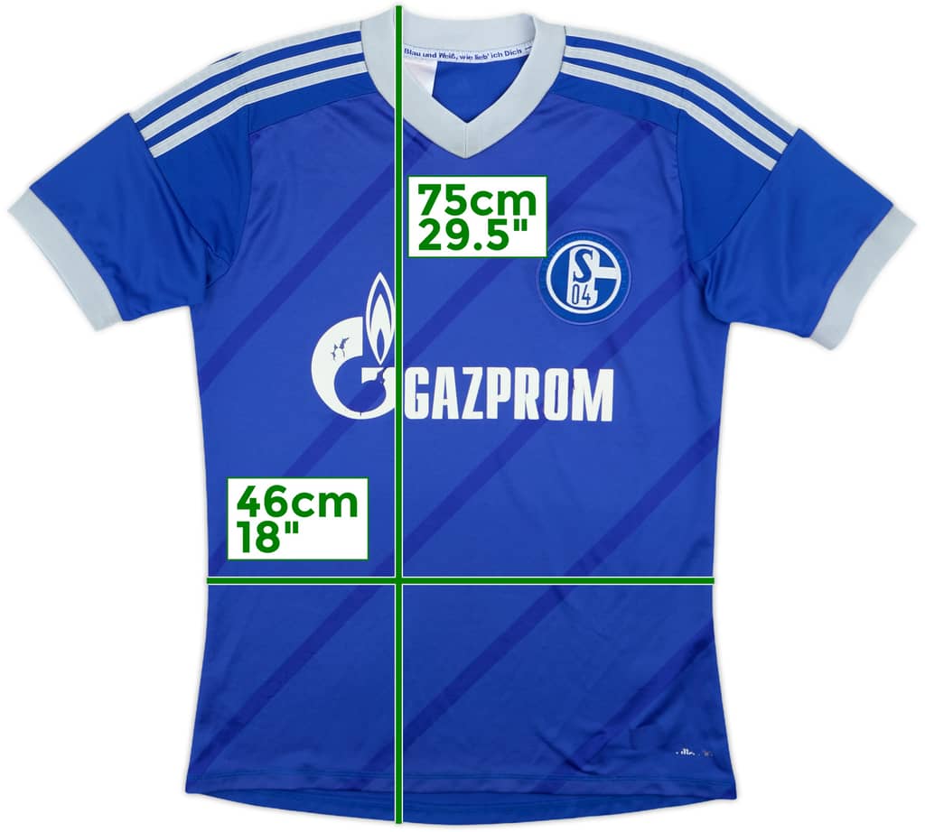 2012-14 Schalke Home Shirt - 4/10 - (XL.Boys)