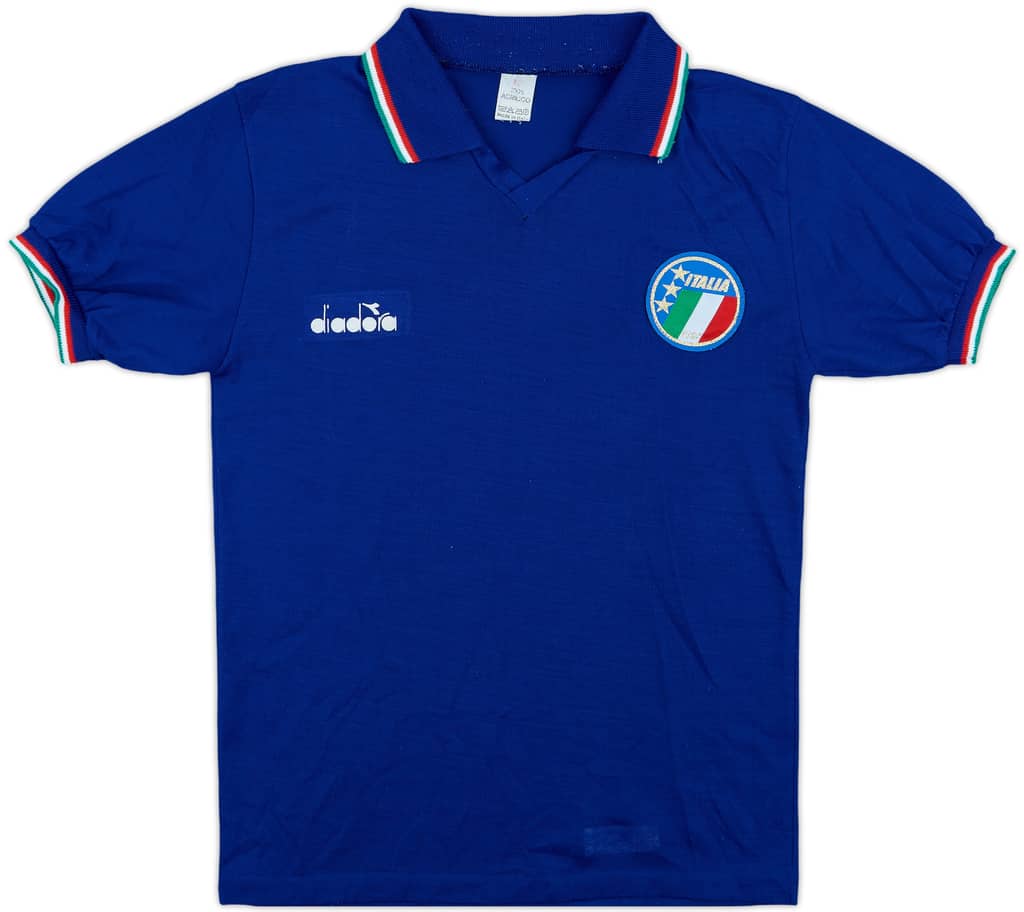 1986-88 Italy Home Shirt - 9/10 - (L.Boys)